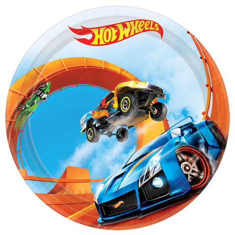 Hot Wheels Wild Racer™ Round Plates, 7"