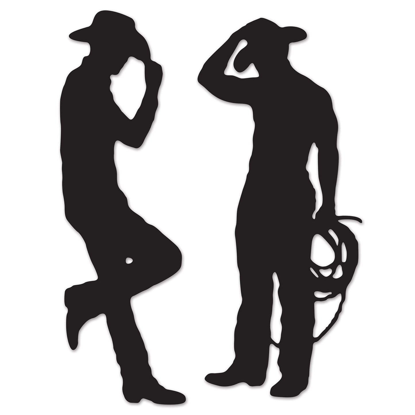 COWBOY CUTOUT SILHOUETTES