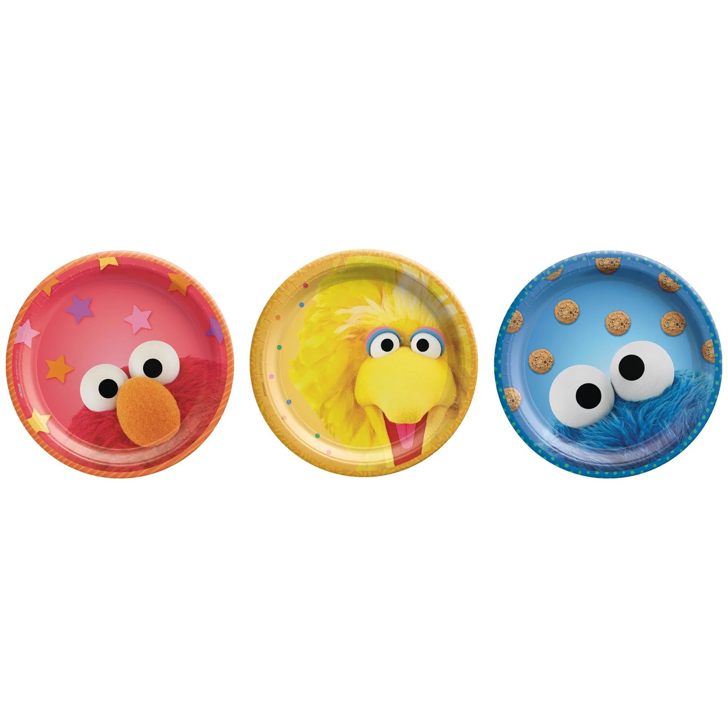 SESAME STREET CAKE PLATES