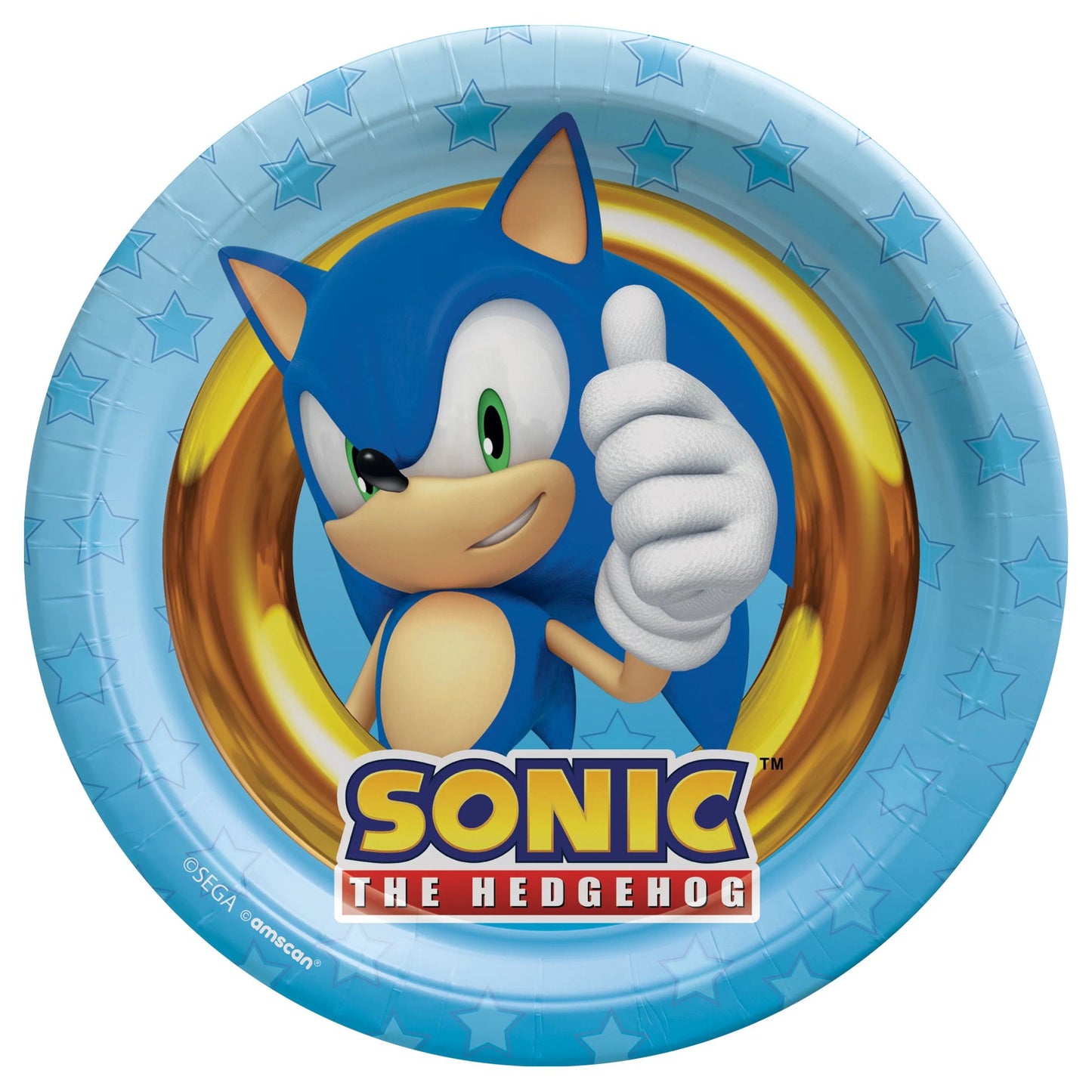 SONIC 7" PAPER PLATES