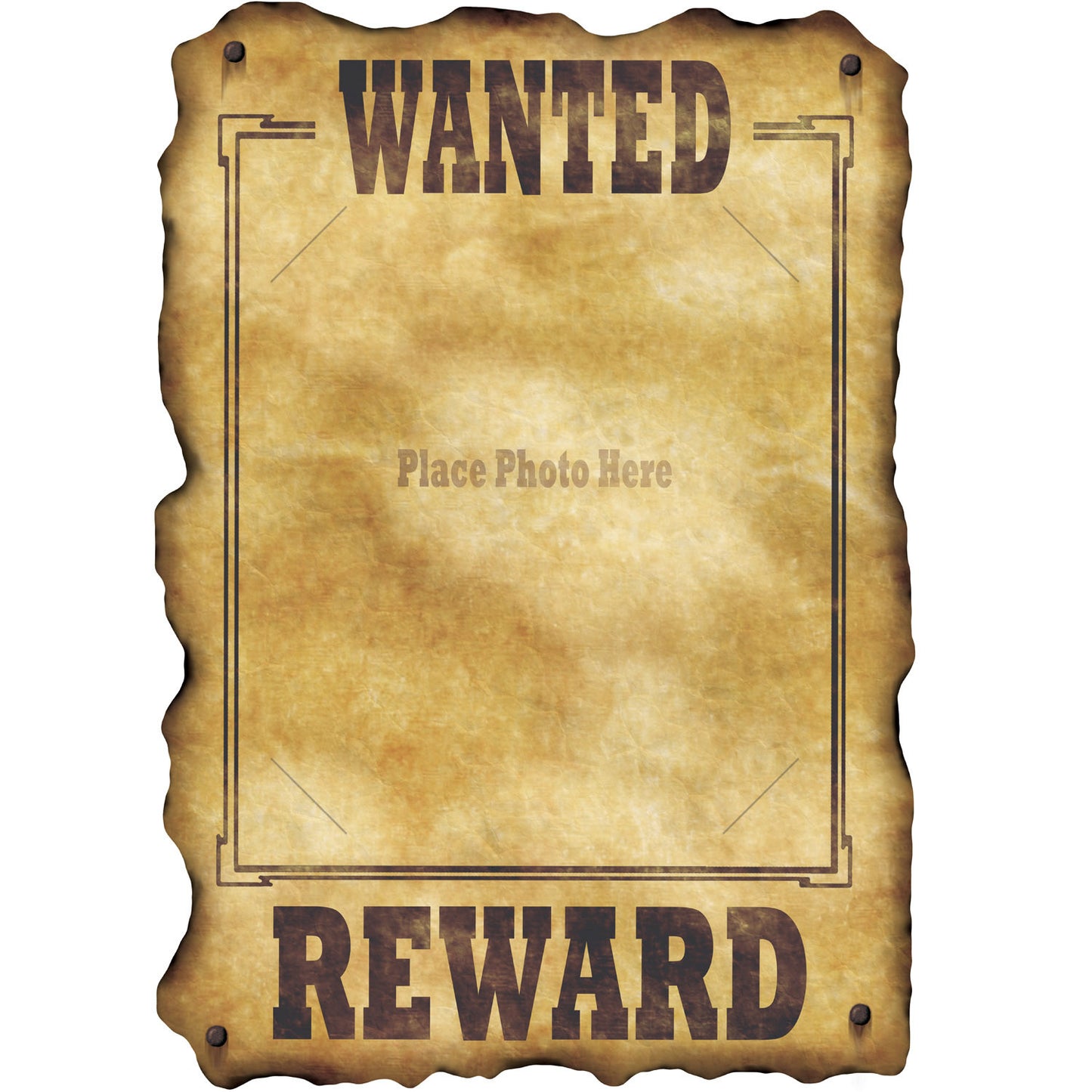 SIGN - WESTERN WANTED REWARD