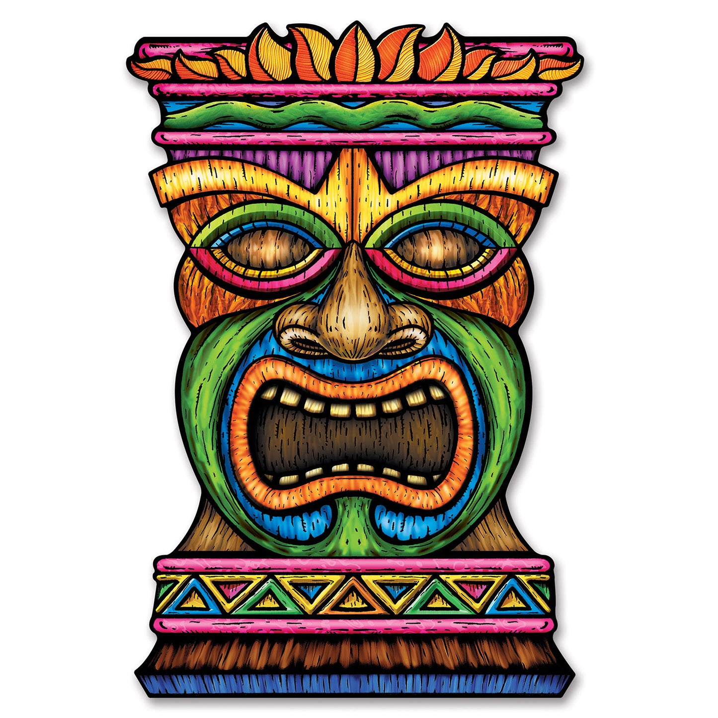 GIANT TIKI CUTOUT