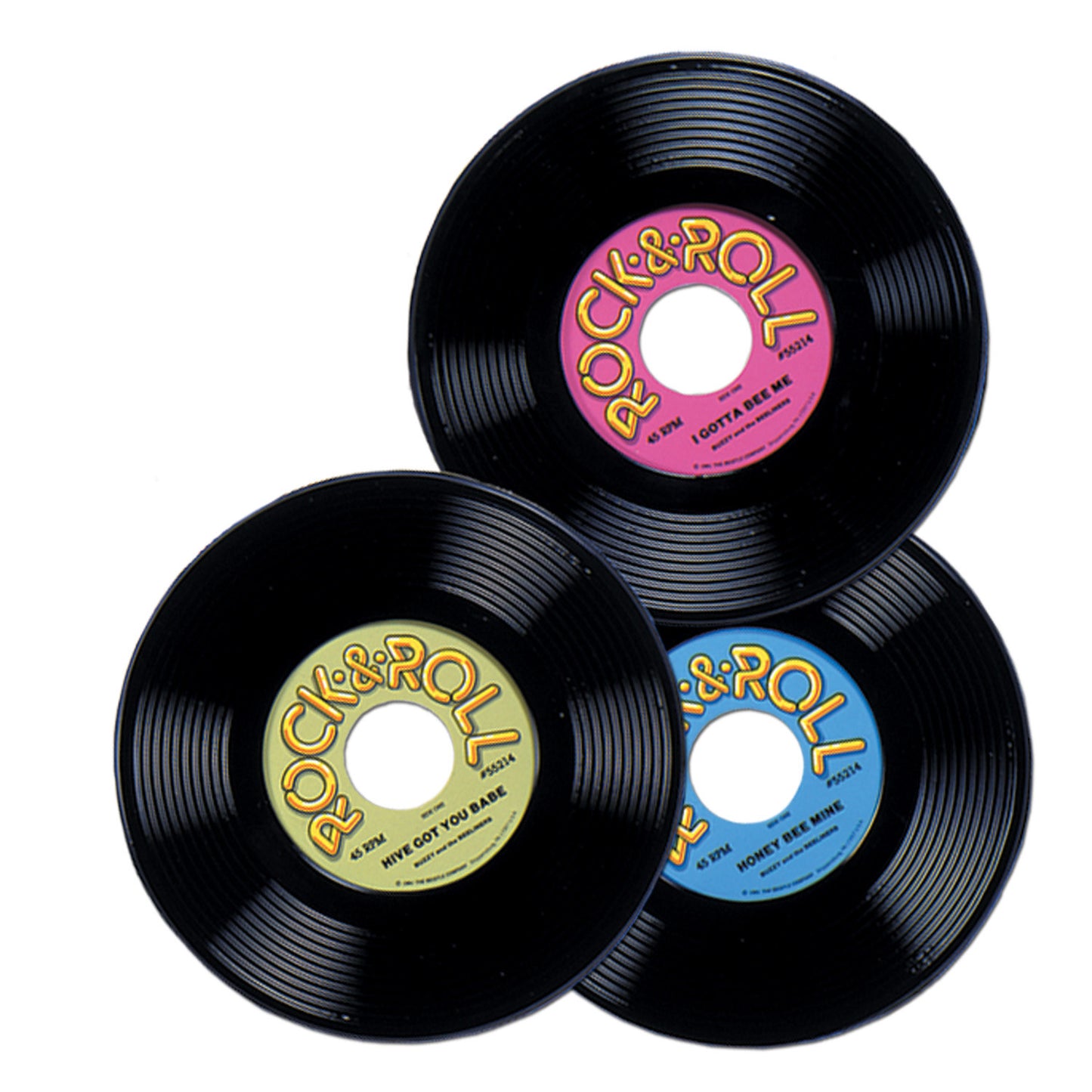 RECORDS - PLASTIC, 9",