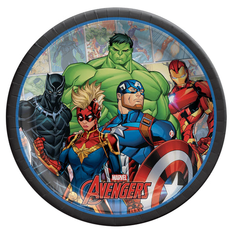 Marvel Avengers Powers Unite™ 9" Round Plates