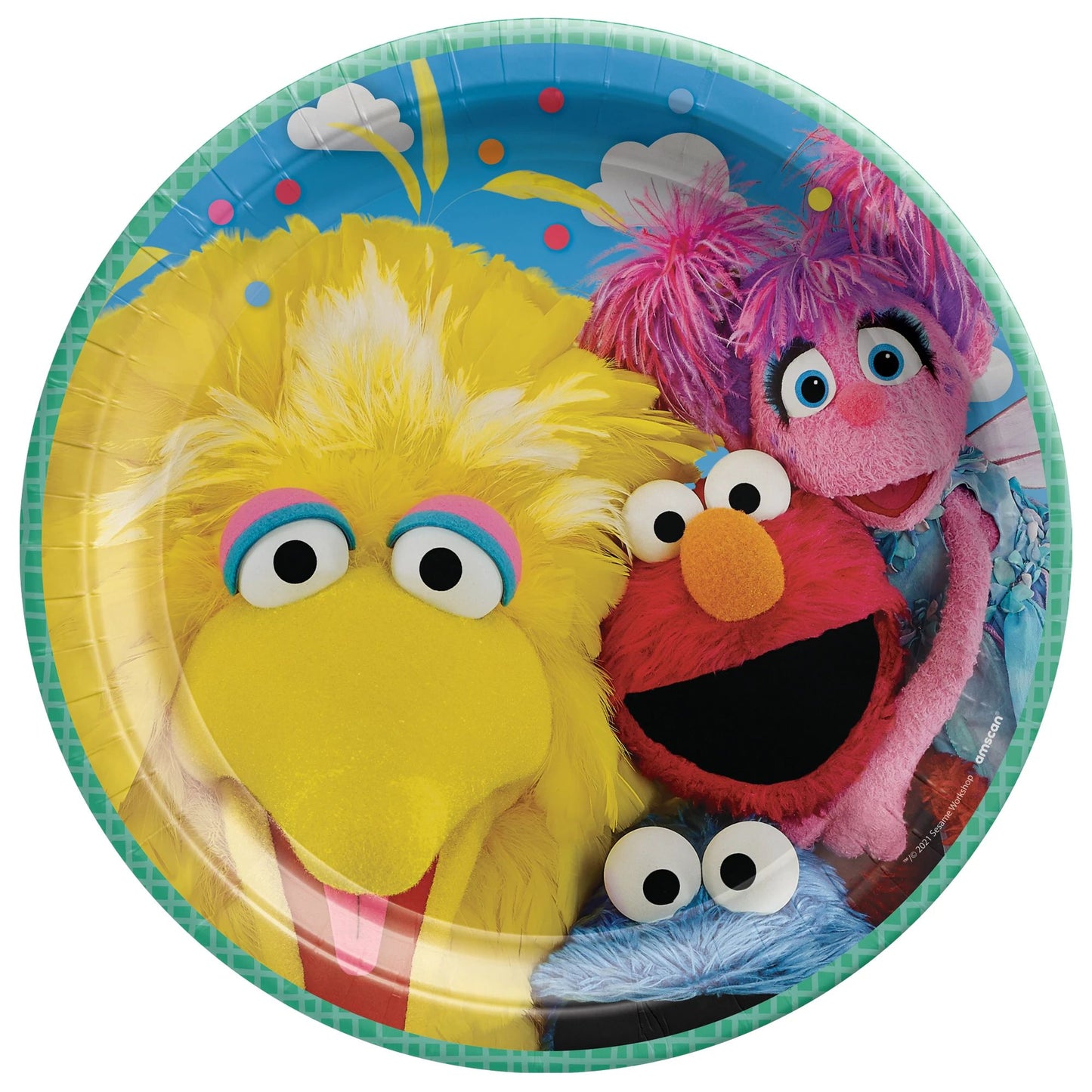 SESAME STREET PLATES