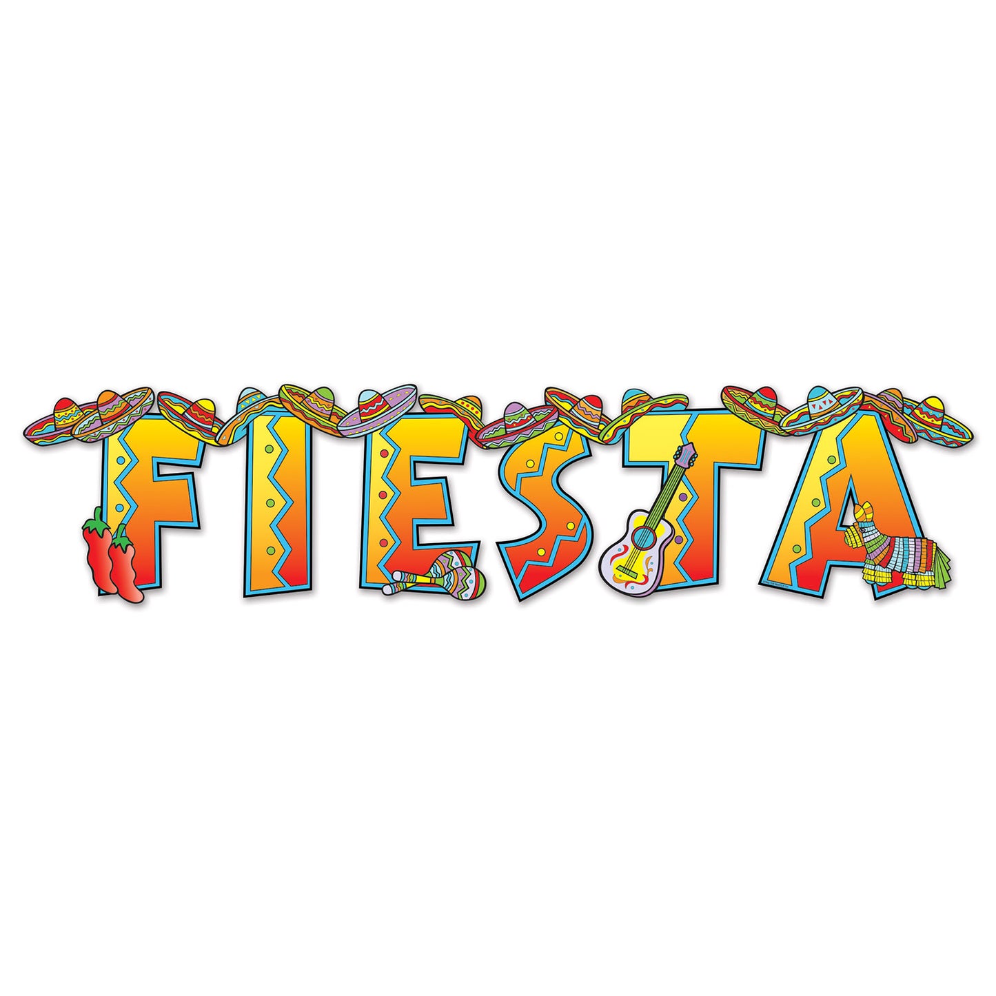 BANNER - FIESTA LETTERS