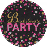 BACHELORETTE 7" PAPER PLATES 8CT