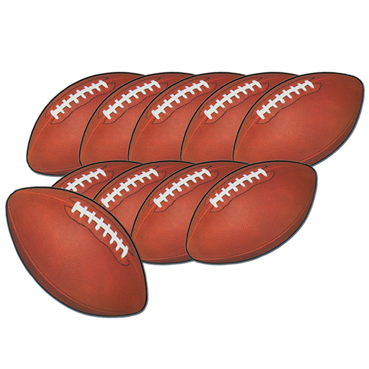 Football 4.5" Cutouts