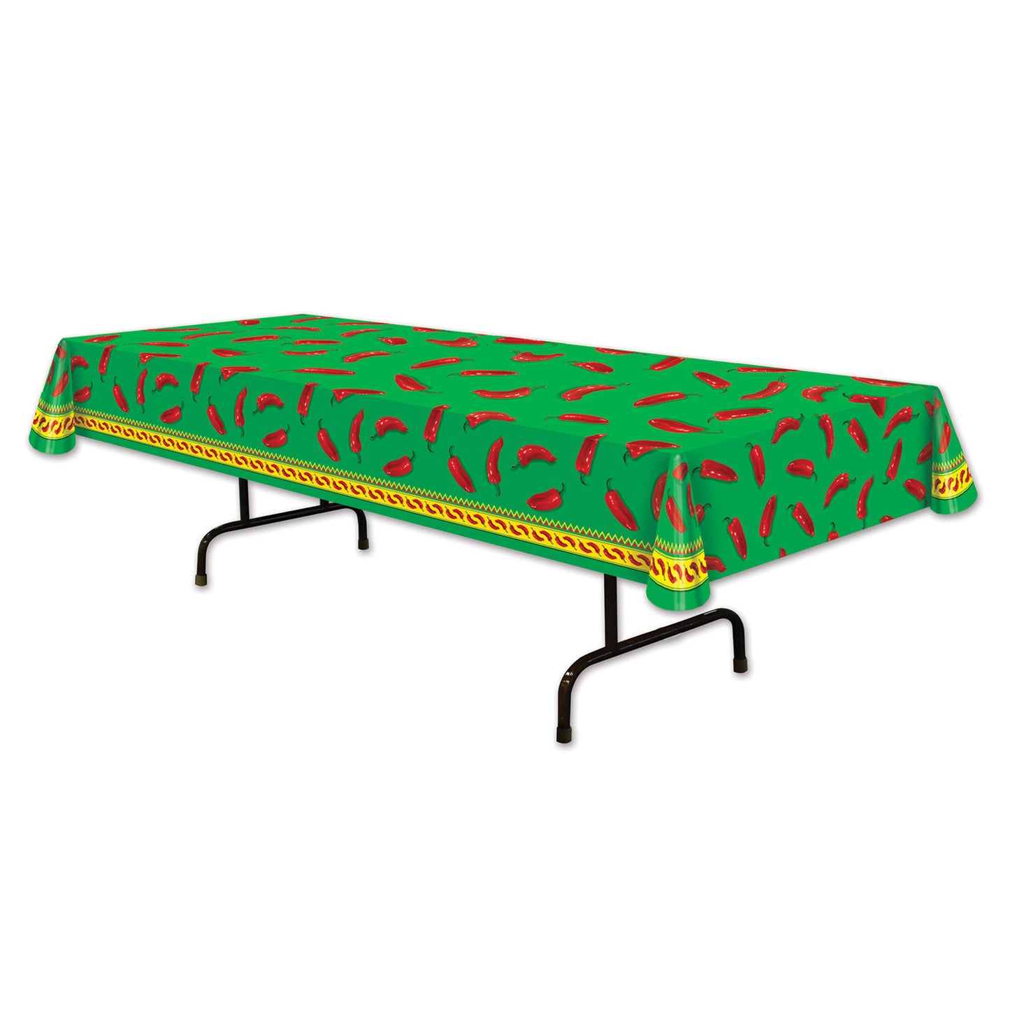 Chili Pepper Plastic Tablecover