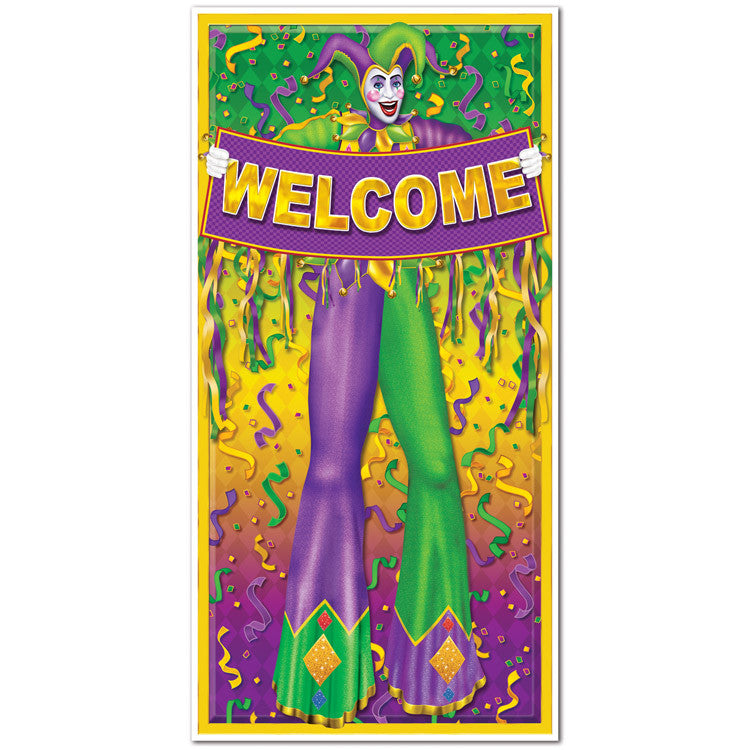 MARDI GRAS DOOR COVER
