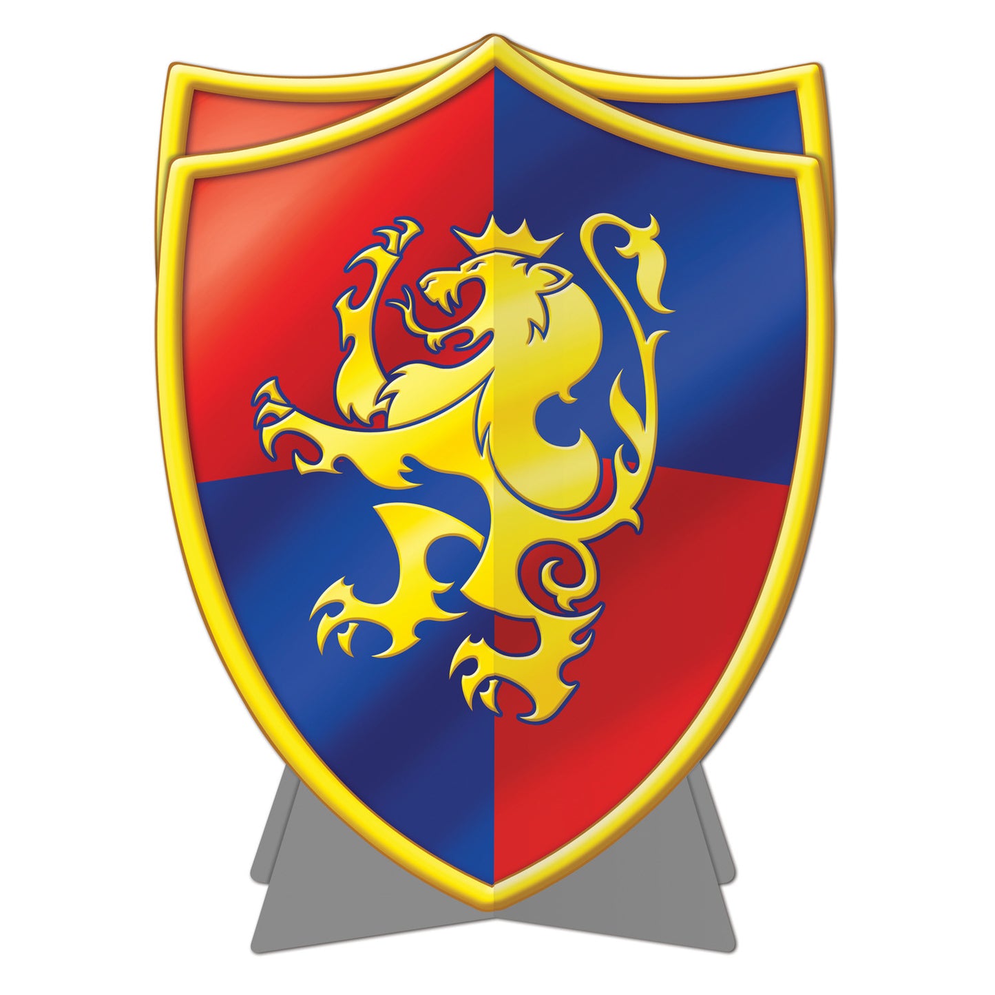 MEDIEVAL SHIELD CENTERPIECE