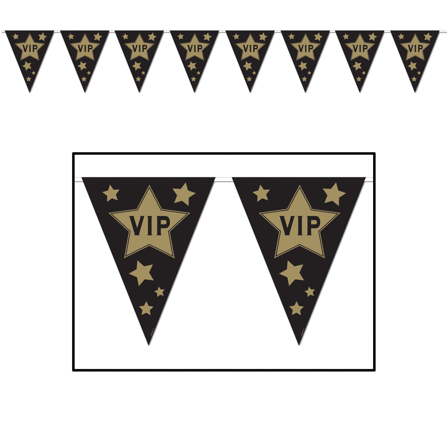 VIP PENNANT BANNER