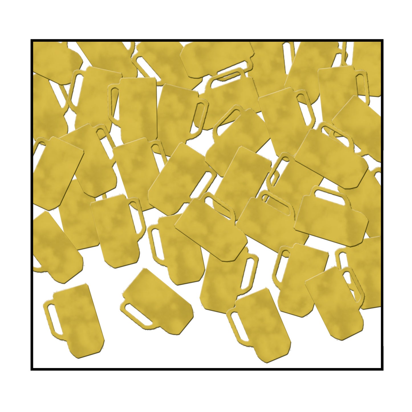 CONFETTI - BEER MUGS 1 OZ/PKG