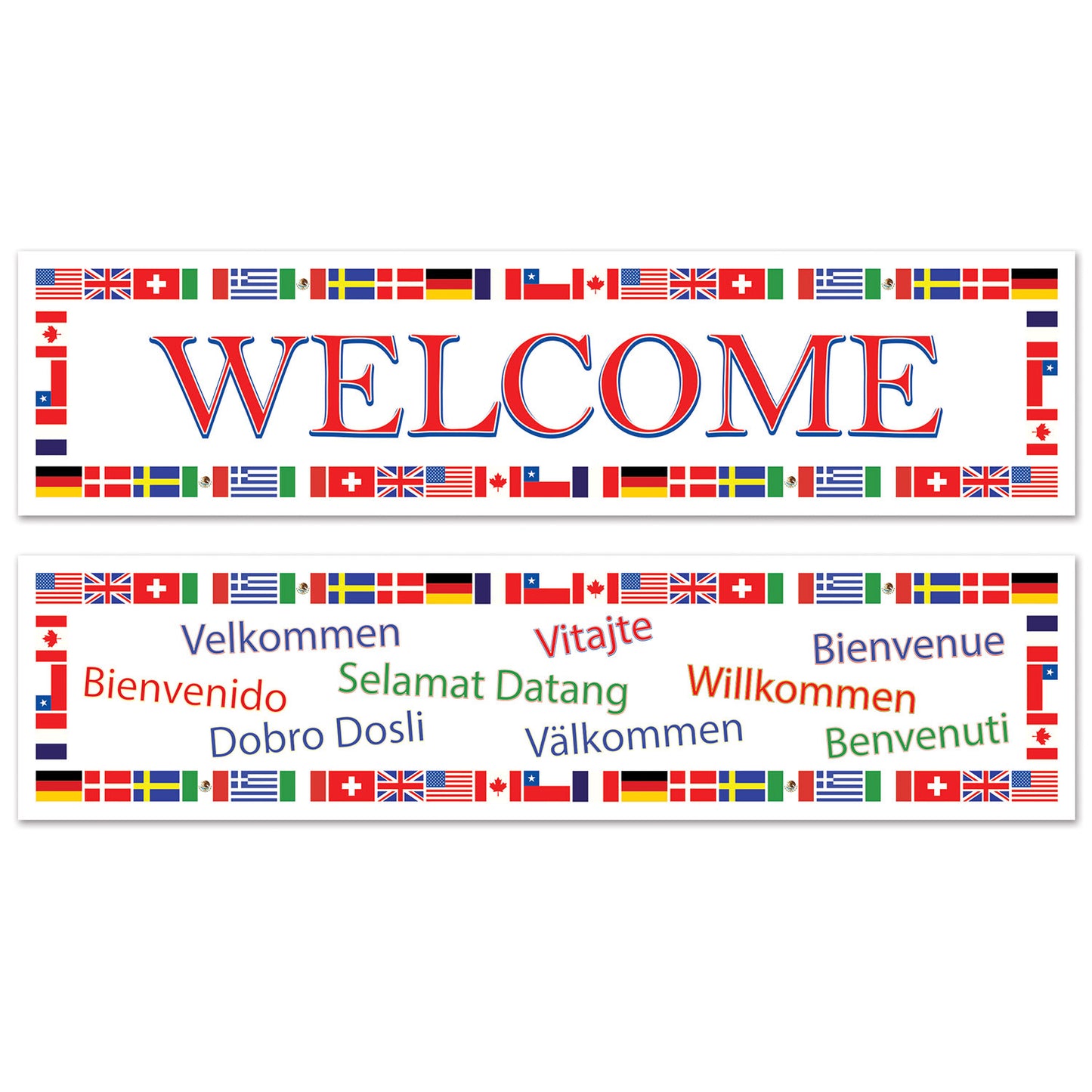 International Welcome Banner
