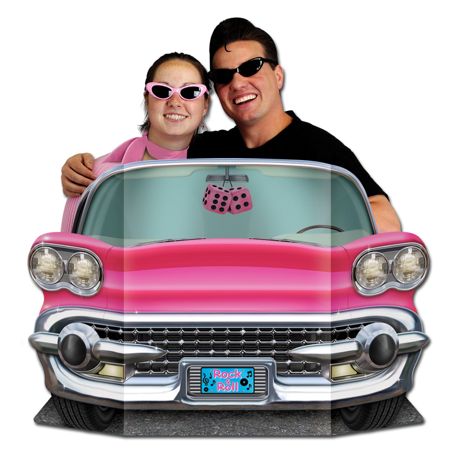 PHOTO PROP - PINK CONVERTIBLE