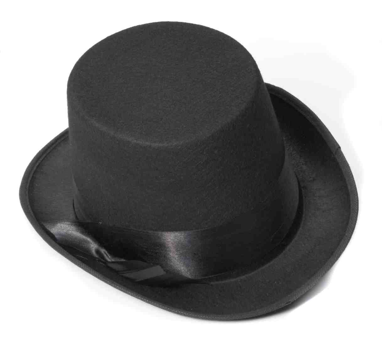 Black Bell Topper Hat