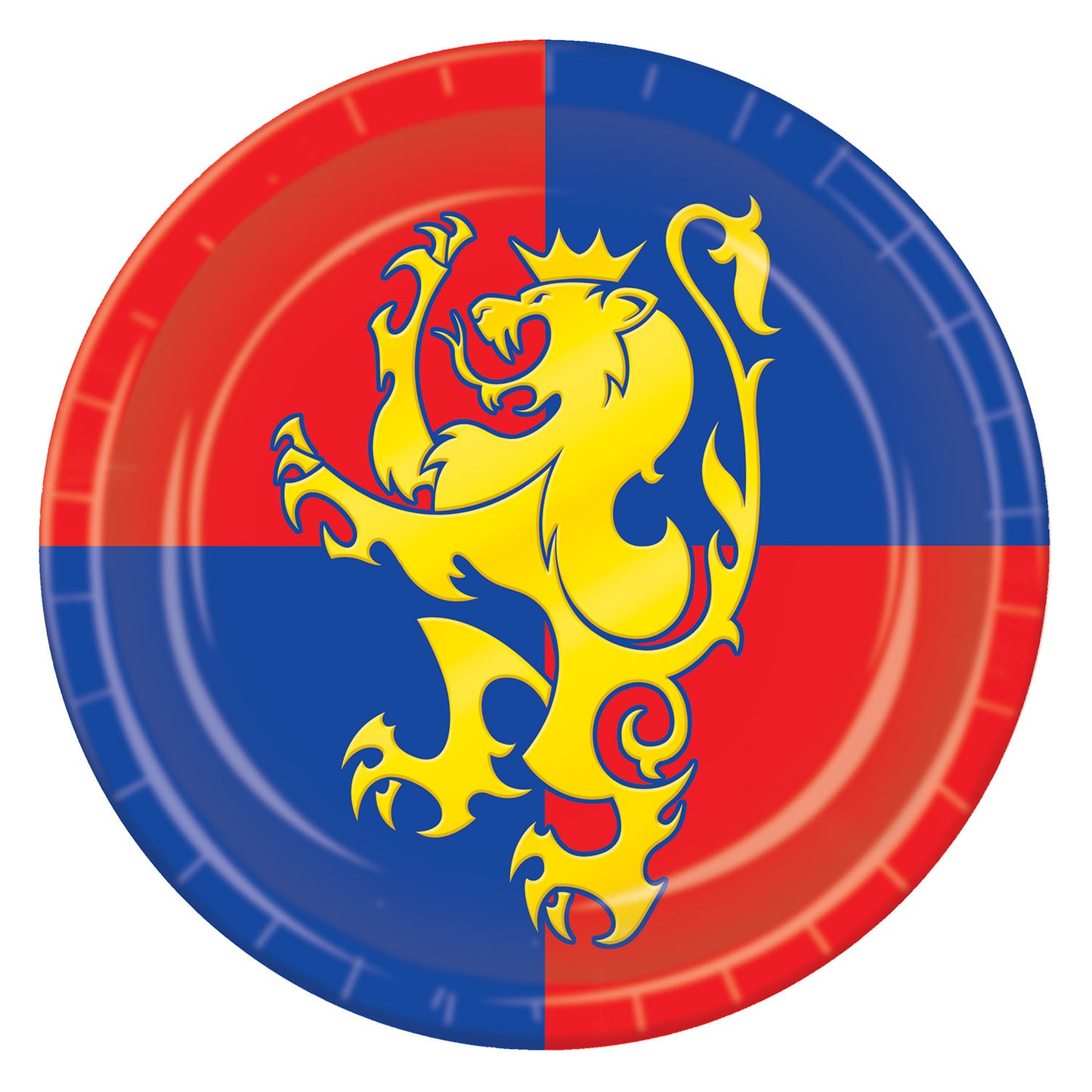 MEDIEVAL DINNER PLATES