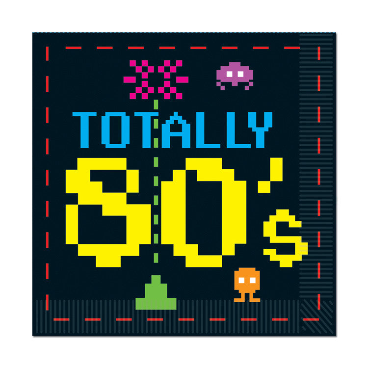 NAPKIN - TOTALLY 80'S