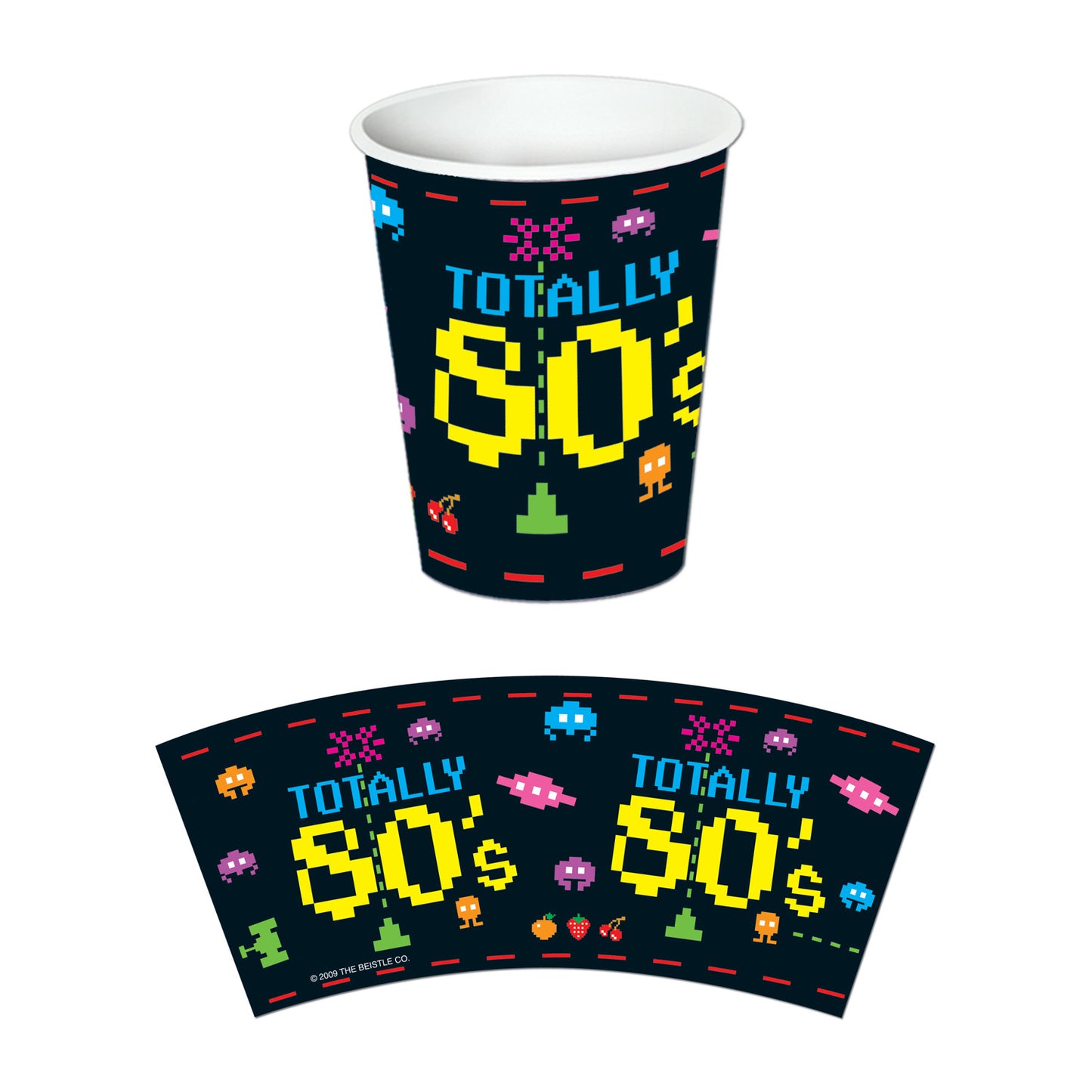 Totally 80's Paper Cup