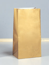 GOLD PAPER PARTY BAGS 10PCS/PKG