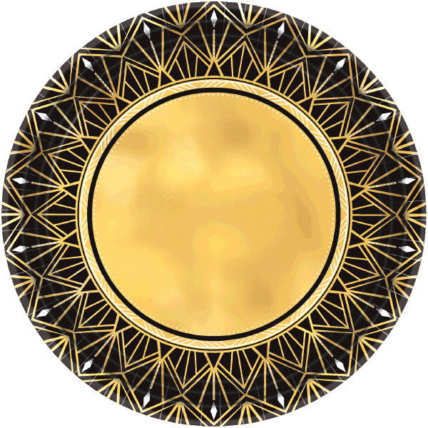 Glitz and Glam 10.5" Paper Plates