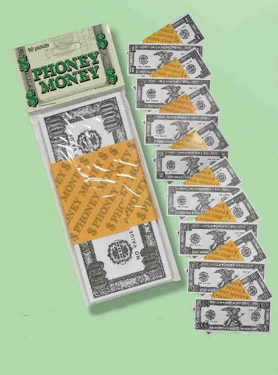 Phoney Paper Play Money - $1000