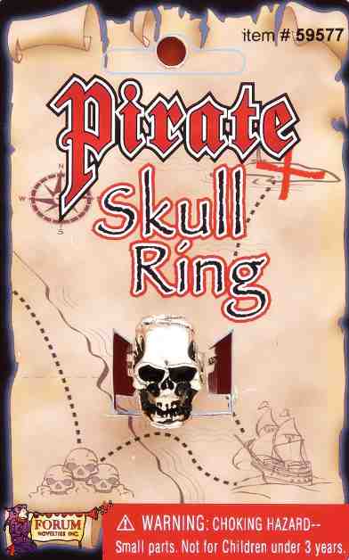 Skull Pirate Ring