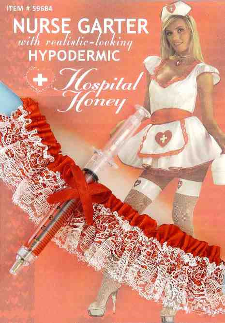 NURSE GARTER W/NEEDLE