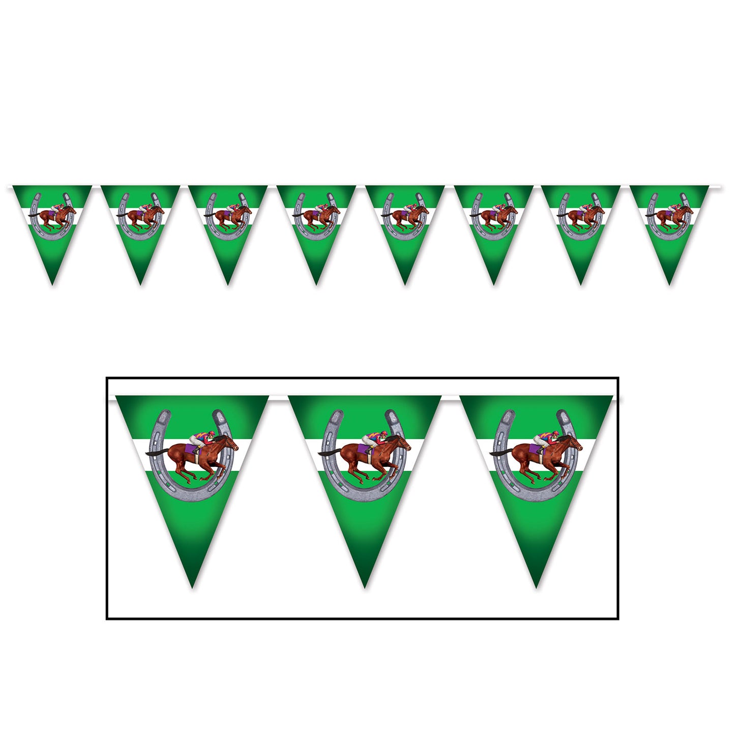 HORSE RACING PENNANT