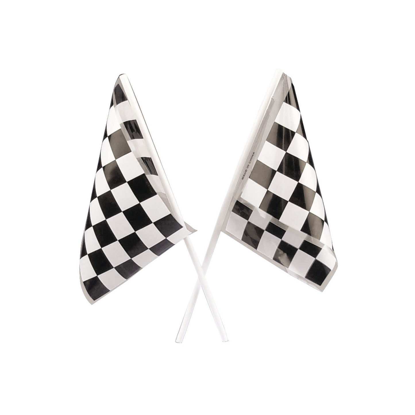 FLAG - RACING PLASTIC 4" X 6"