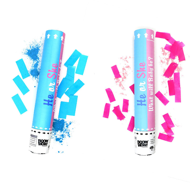 GENDER REVEAL 8" PARTY POPPER