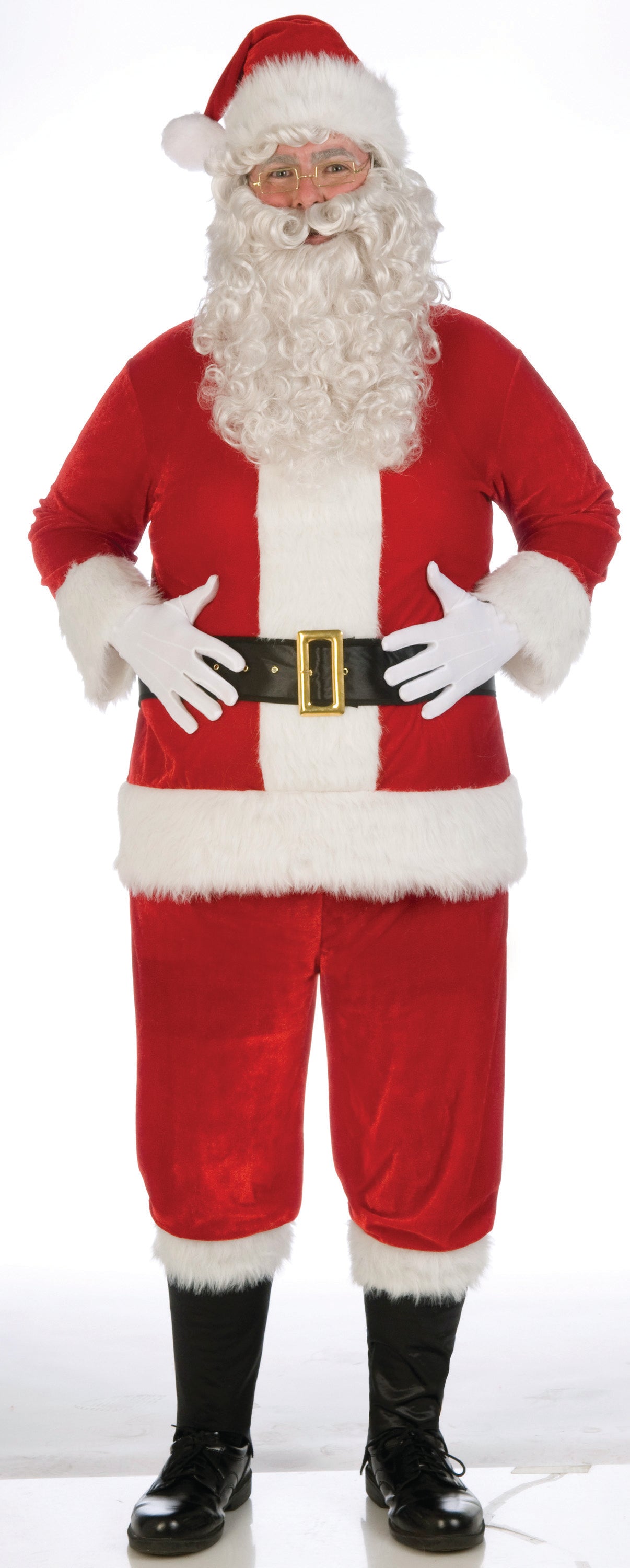 COSTUME - SANTA SUIT DELUXE 1XL ADULT