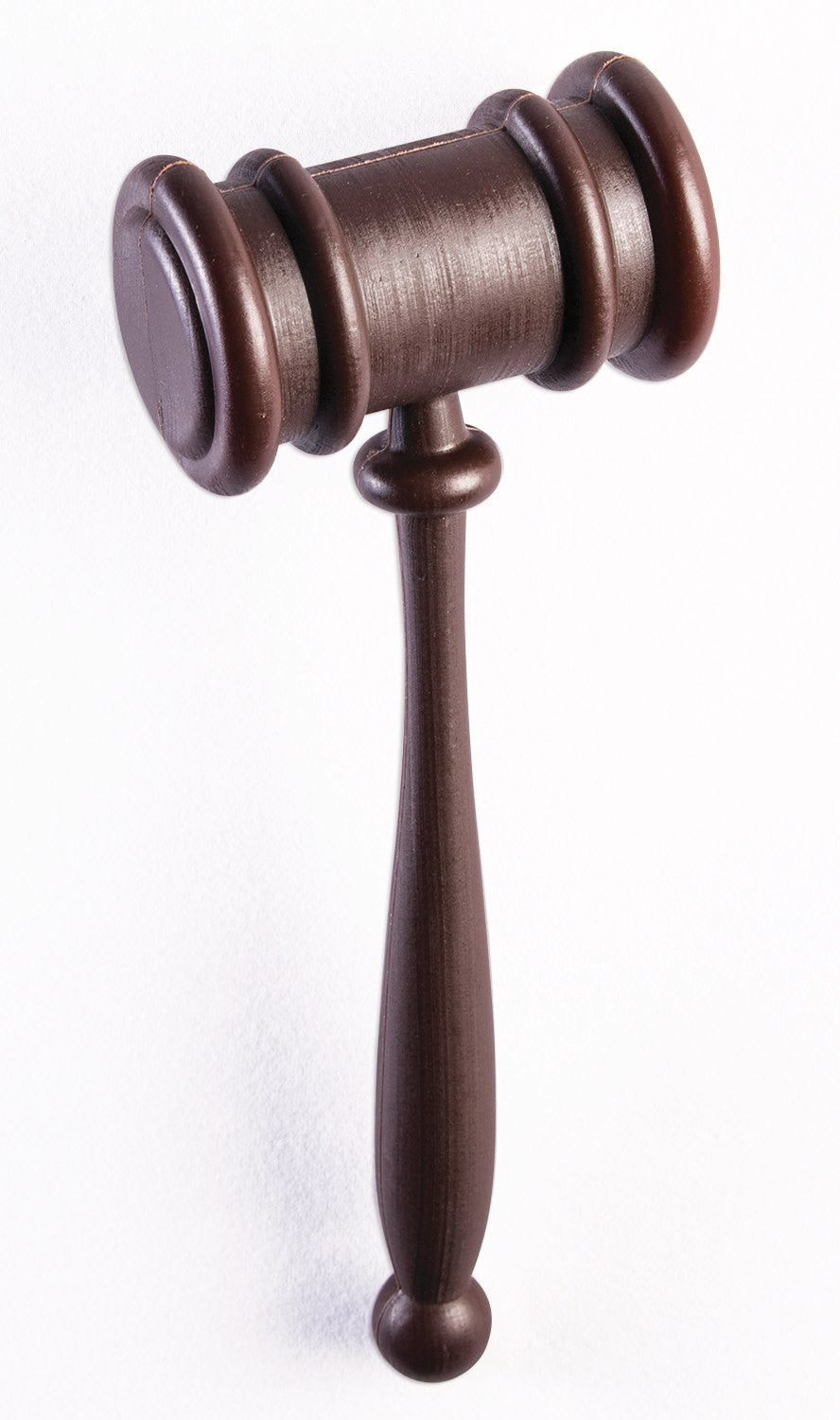 10" Plastic Brown Gavel