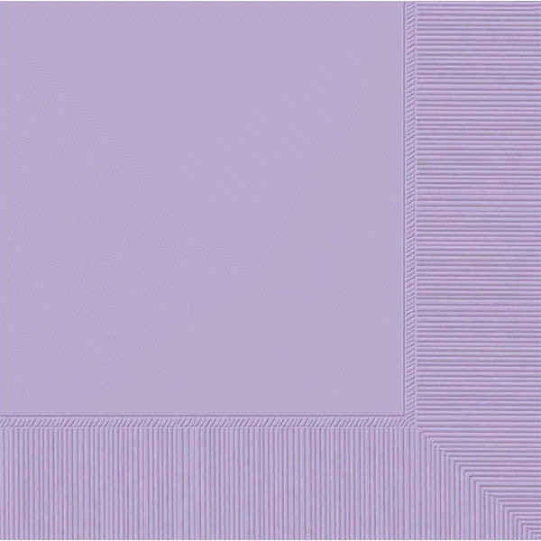 BEVERAGE NAPKINS LAVENDER 100CNT