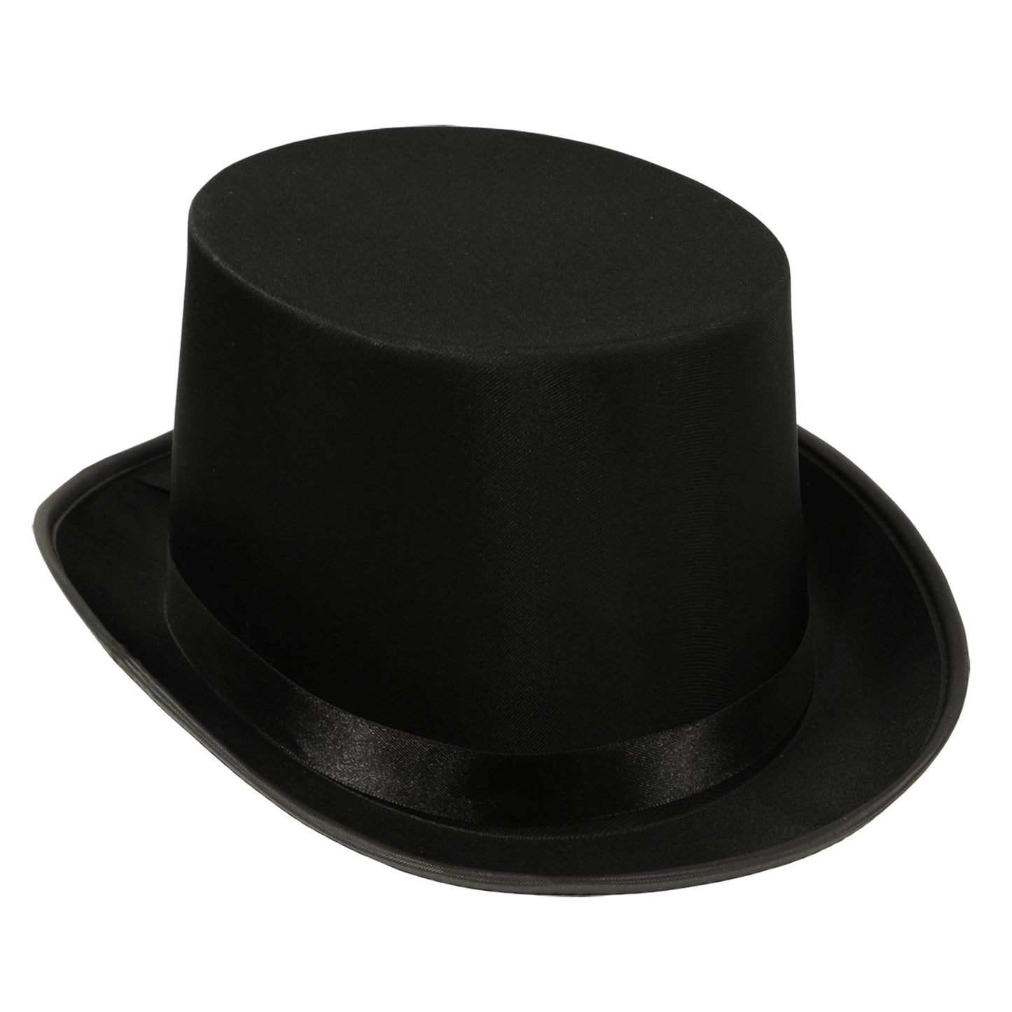 HAT - BLACK SATIN SLEEK