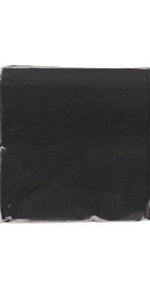 Midnight Black Luncheon Napkins - 100ct.