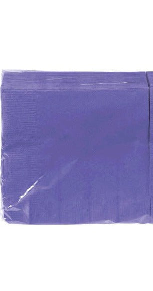 NAPKIN - NEW PURPLE 100 CT/PKG LUNCHEON