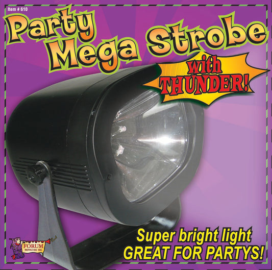 Mega Strobe Light with Thunder Sounds