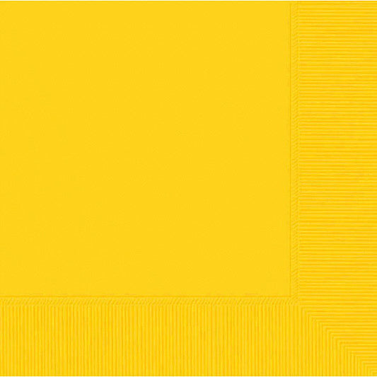 Sunshine Yellow Luncheon Napkins - 40ct.