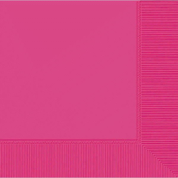 Hot Pink Luncheon Napkins - 40ct.