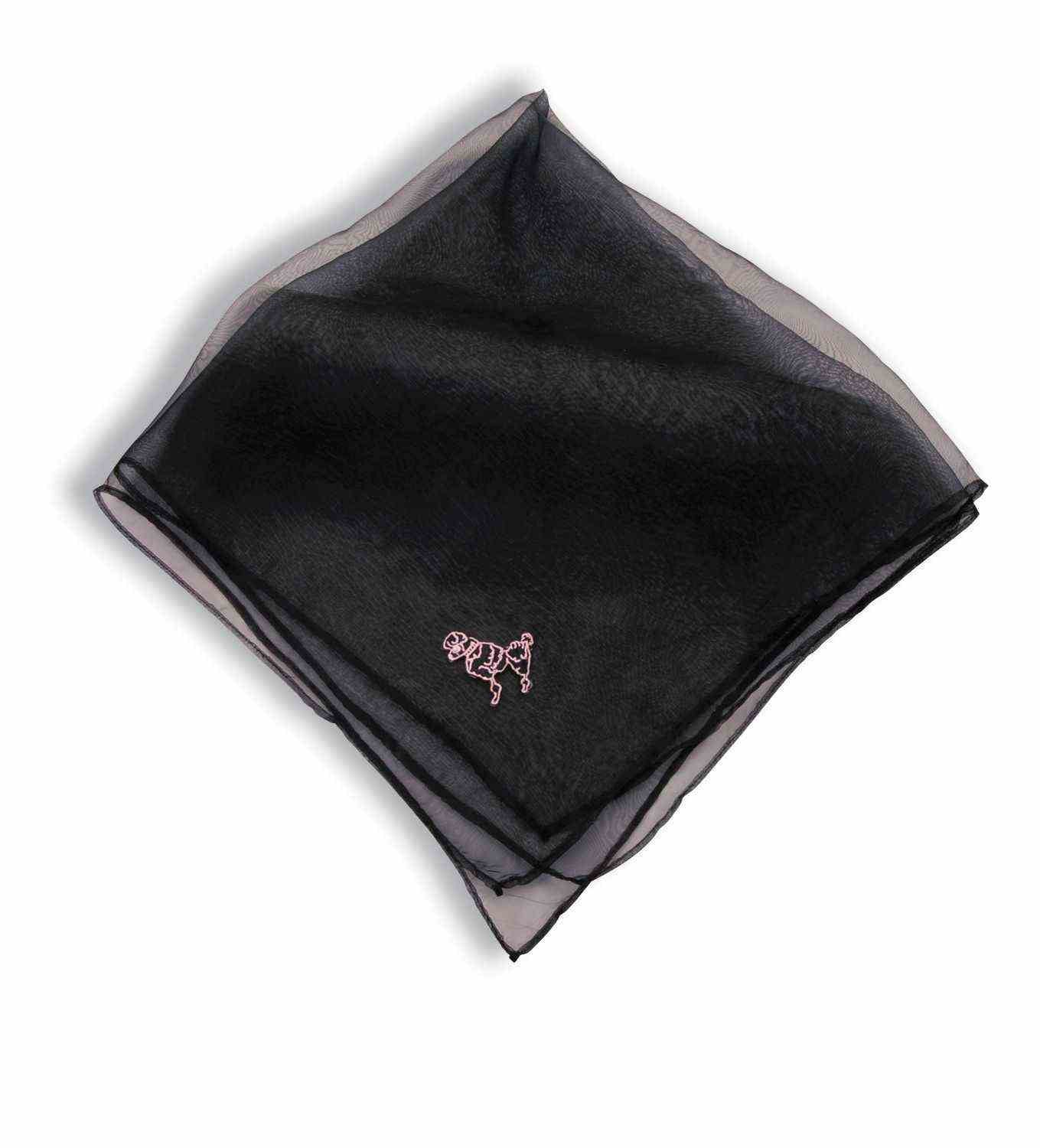 Black Poodle Scarf