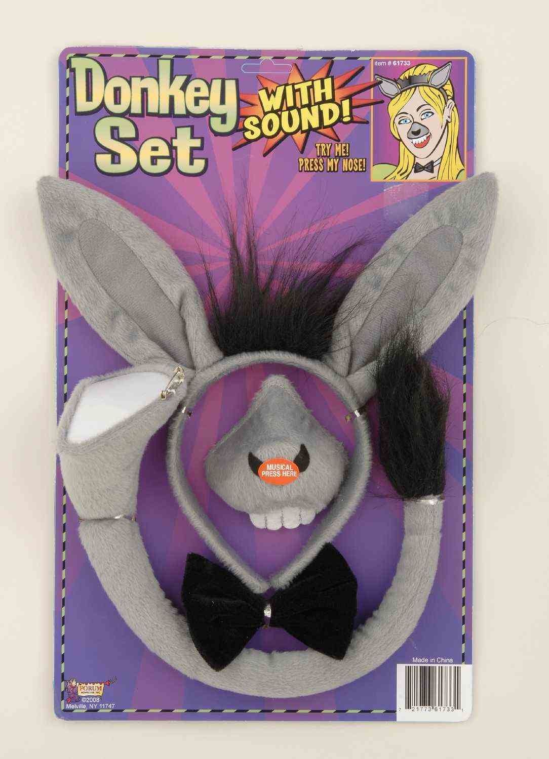 Donkey Set w/Sound - 4pcs.
