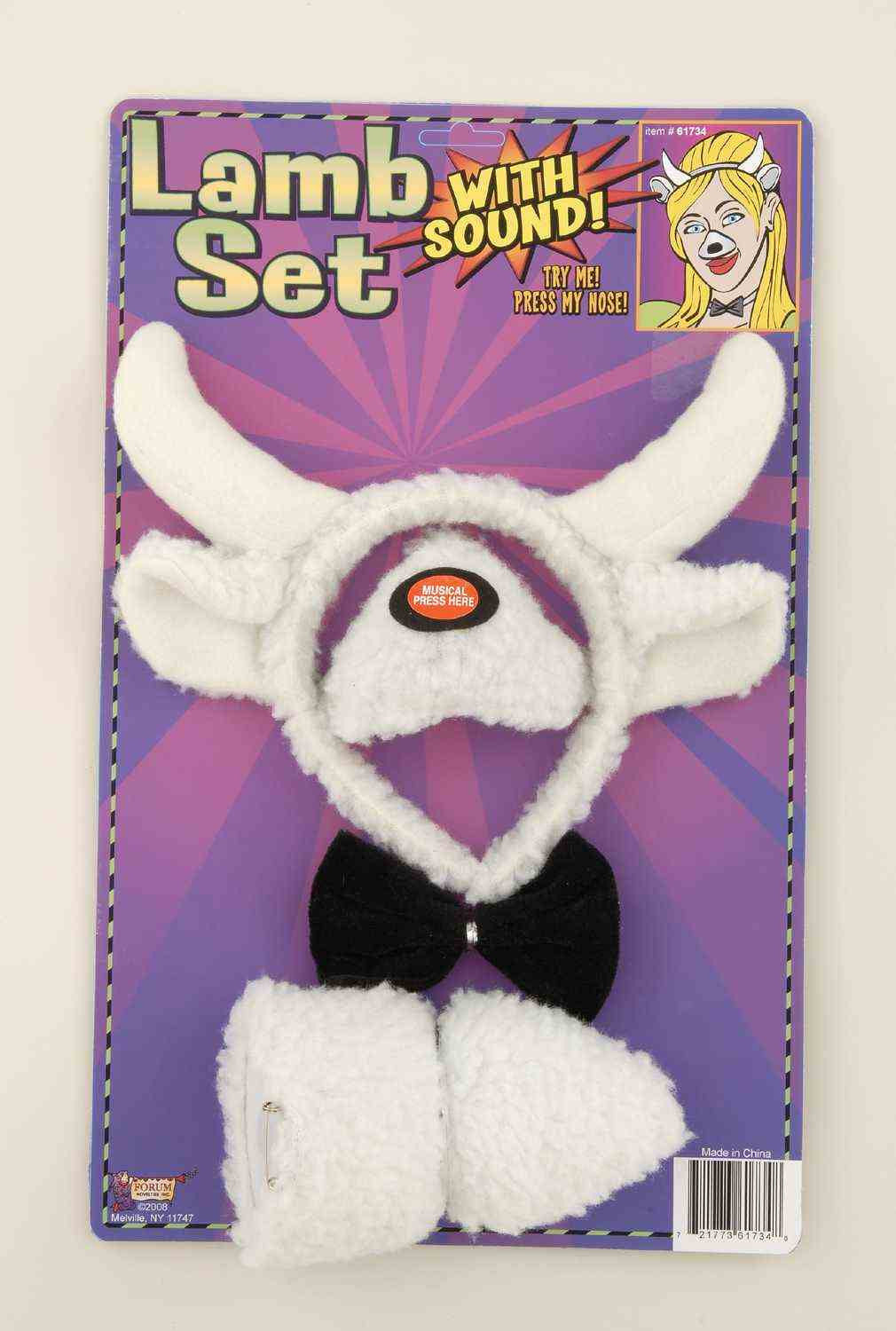 Lamb Set w/Sound - 4pcs.