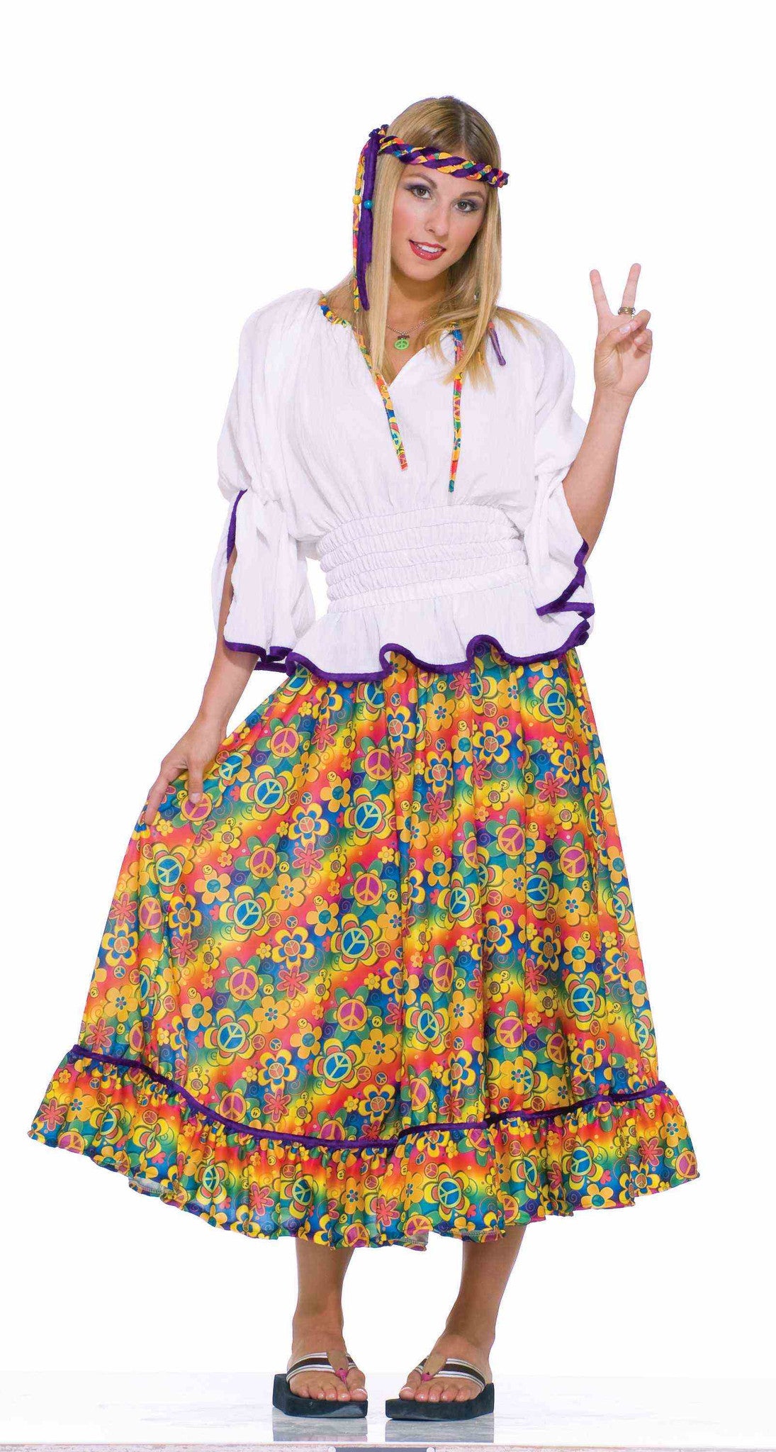WOODSTOCK GIRL COSTUME - ADULT