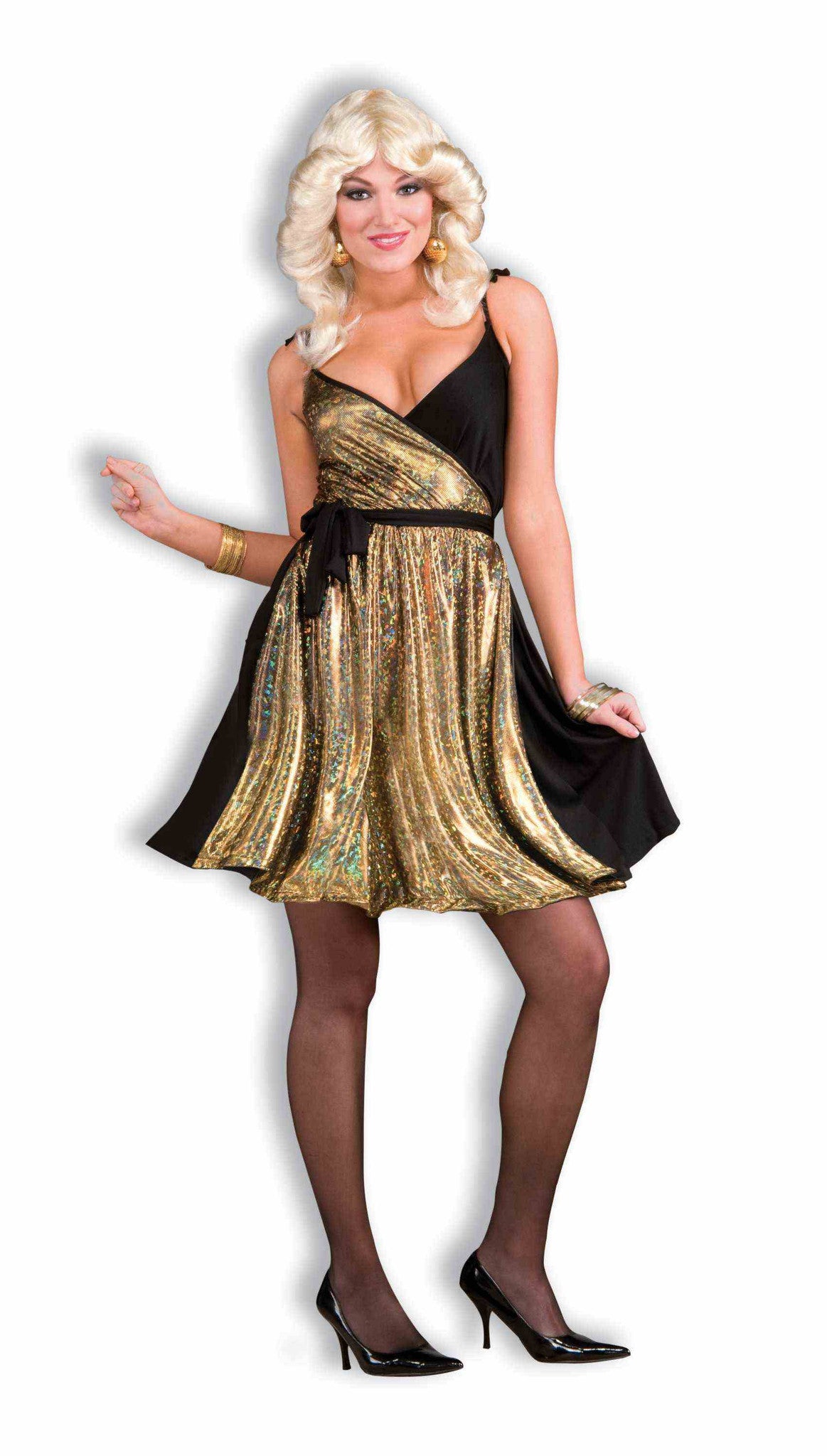Gold Disco Dress Costume