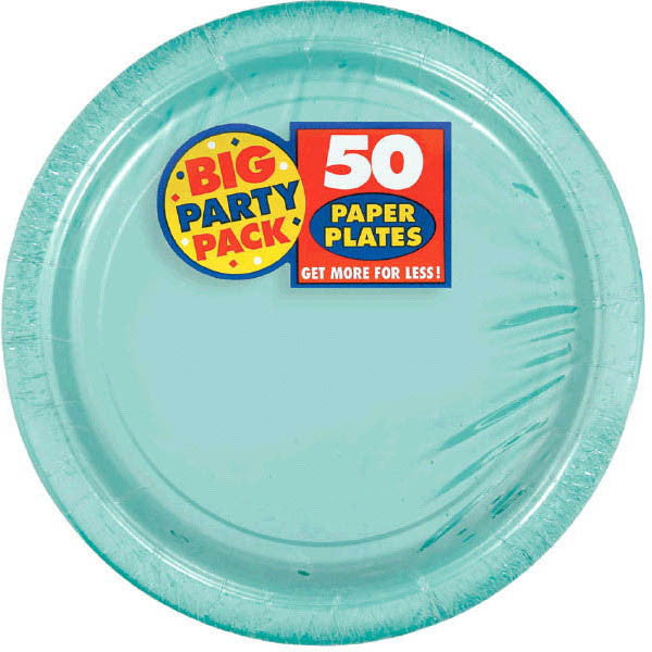 Robin's Egg 7" Paper Plates - 50ct.