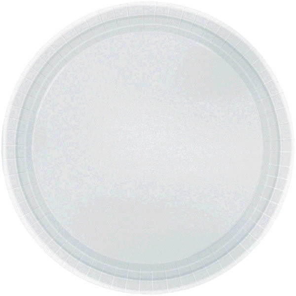 PAPER PLATE SILVER 6.5" 50CNT