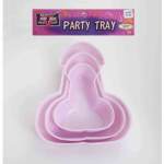 BACHELORETTE PENIS PARTY TRAYS - 3CT.