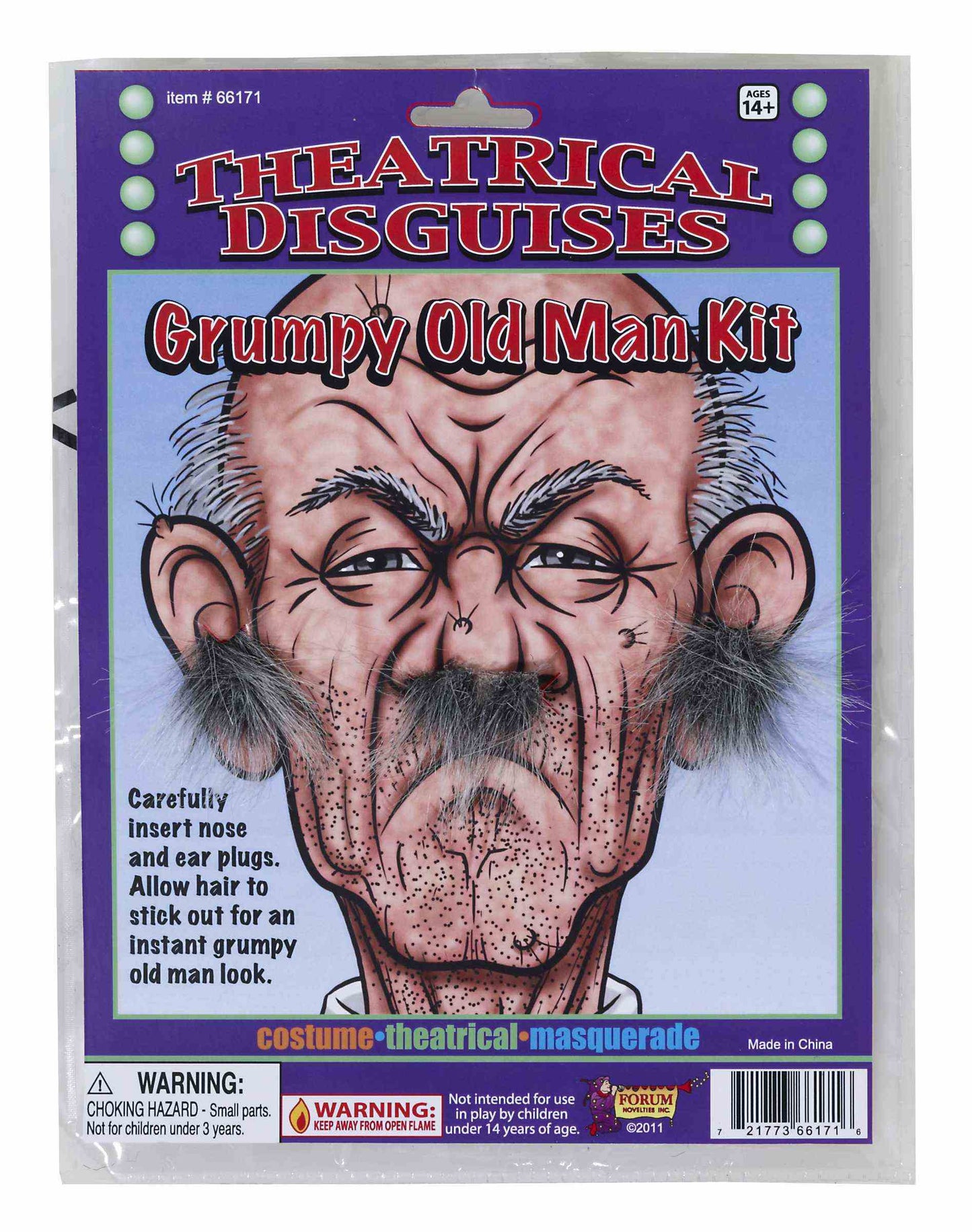 Cranky Old Man "Hair" Kit