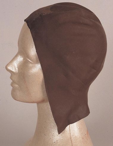 LATEX DARK BALD CAP